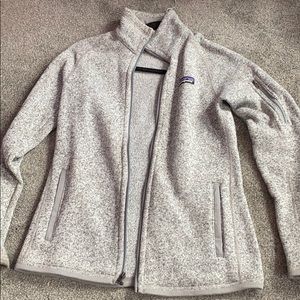 Patagonia Birch White Fleece Jacket